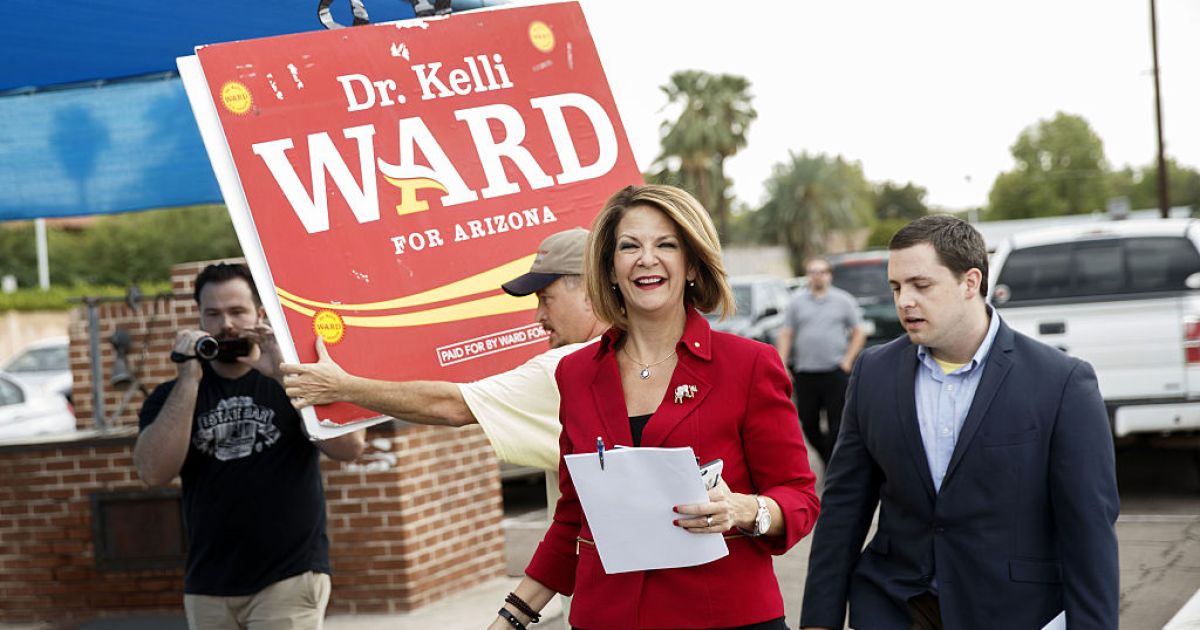 Kelli Ward Leads Martha McSally in Arizona Poll