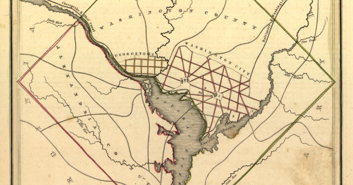 Why Not Lop Off Residential D.C. and Make It Maryland?