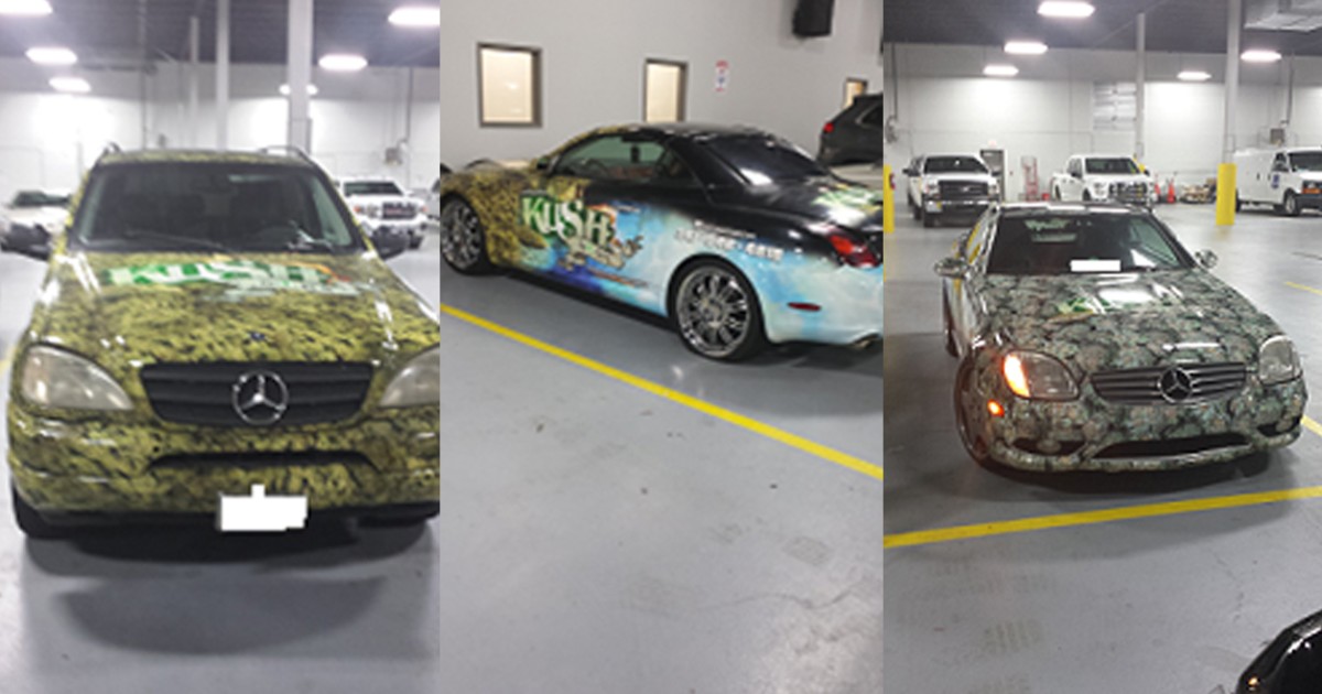 Vehicles With 'Kushgod' Logo Seized in D.C. Marijuana Distribution Arrests
