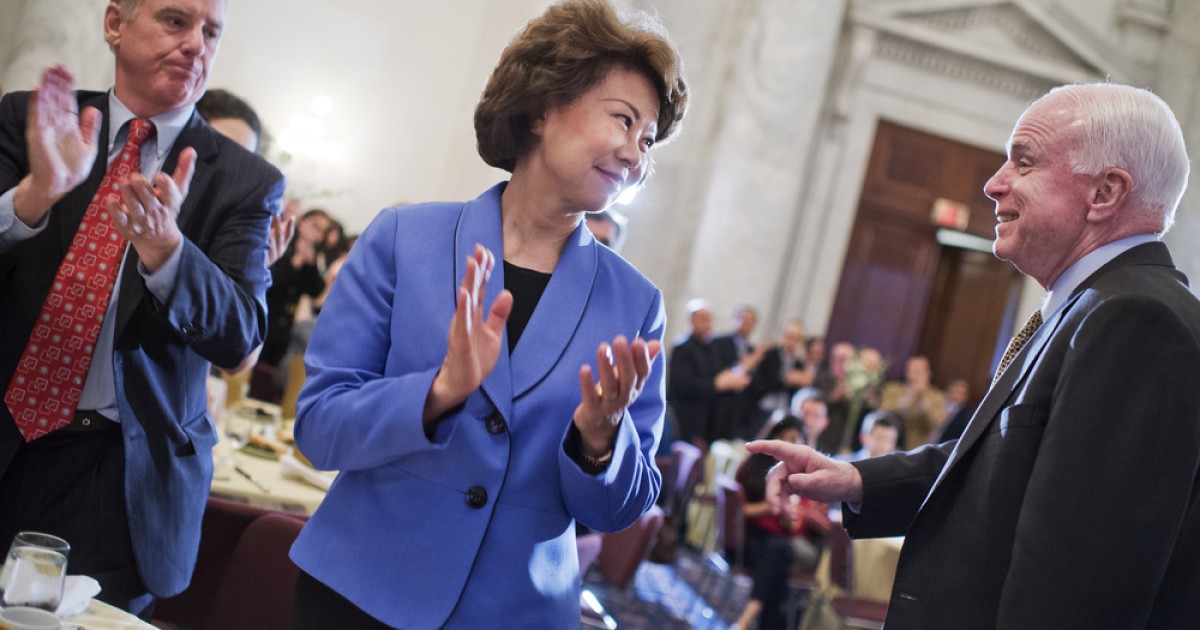 Chao Recalls a Time of Pro-Infrastructure Republicans