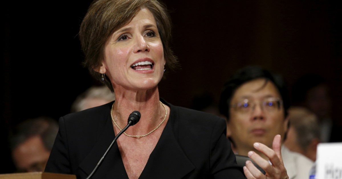 Trump Replaces Acting Attorney General