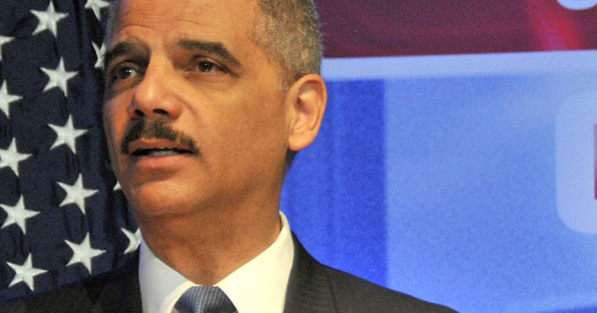 Eric Holder’s Creeping Remorse