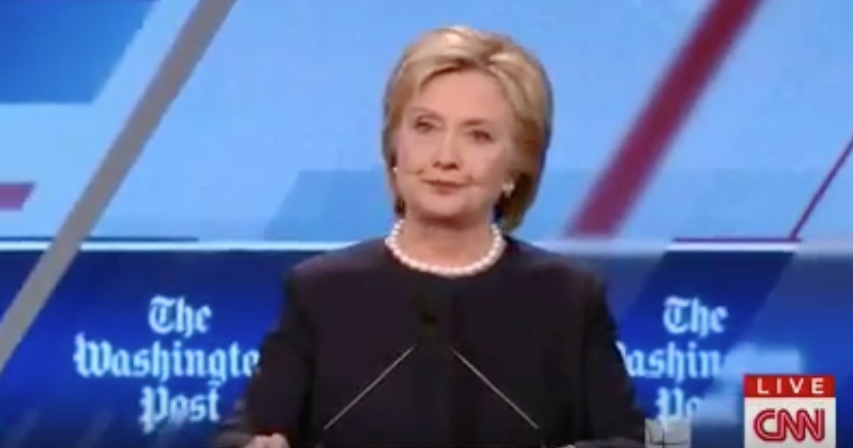 Hillary Won't Commit to Dropping Out If Indicted