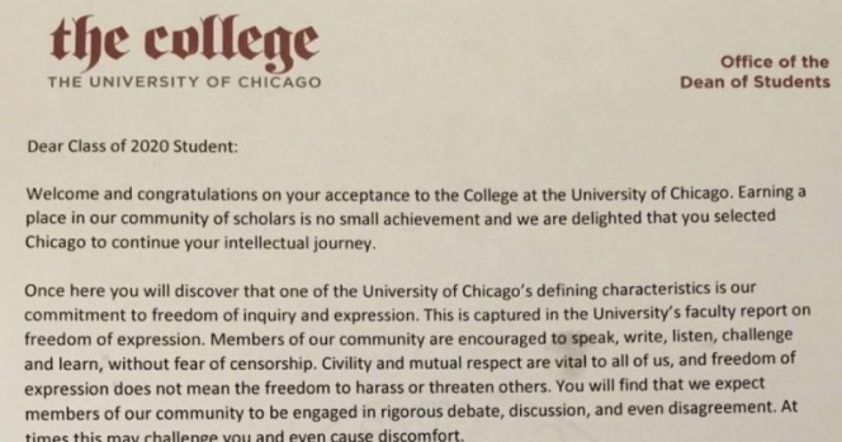 Two Steps Back at University of Chicago?