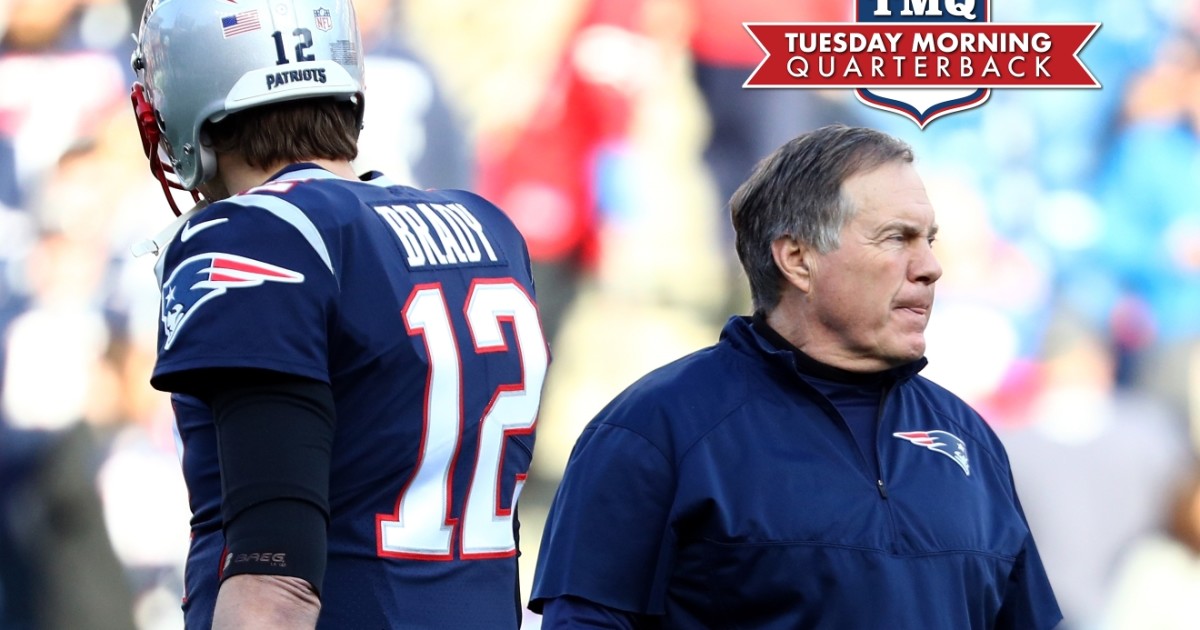 Tuesday Morning Quarterback: Would You Rather Have Belichick or Brady?