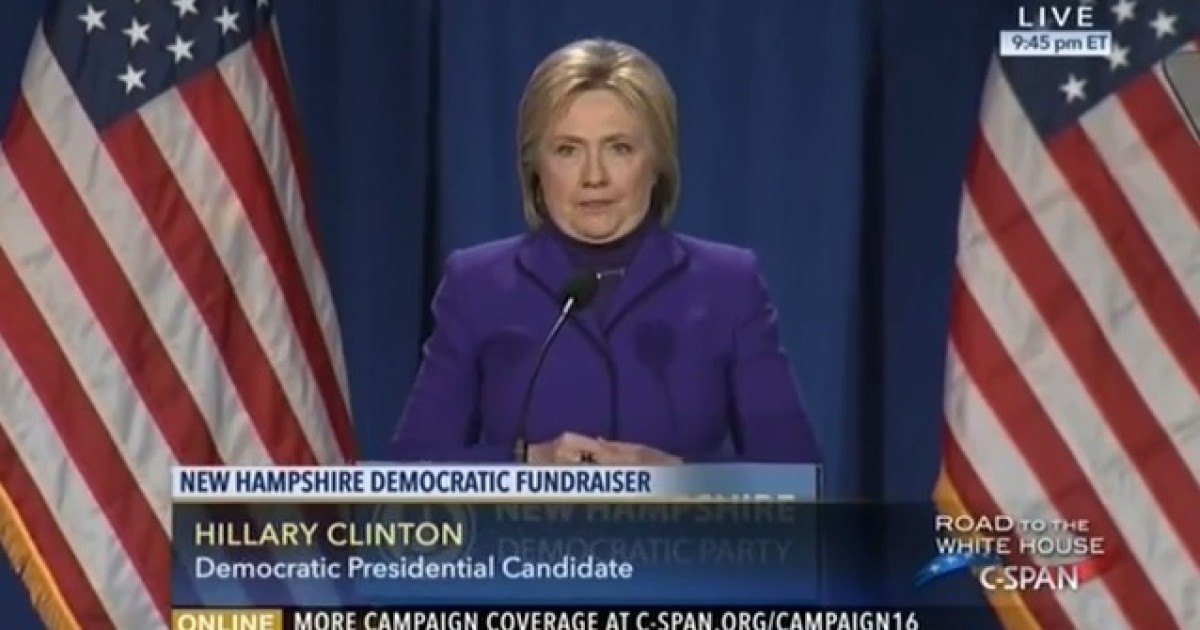 Hillary: Against 'Bad Things'