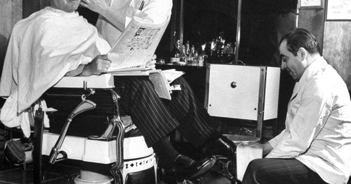 Barbering Back Then