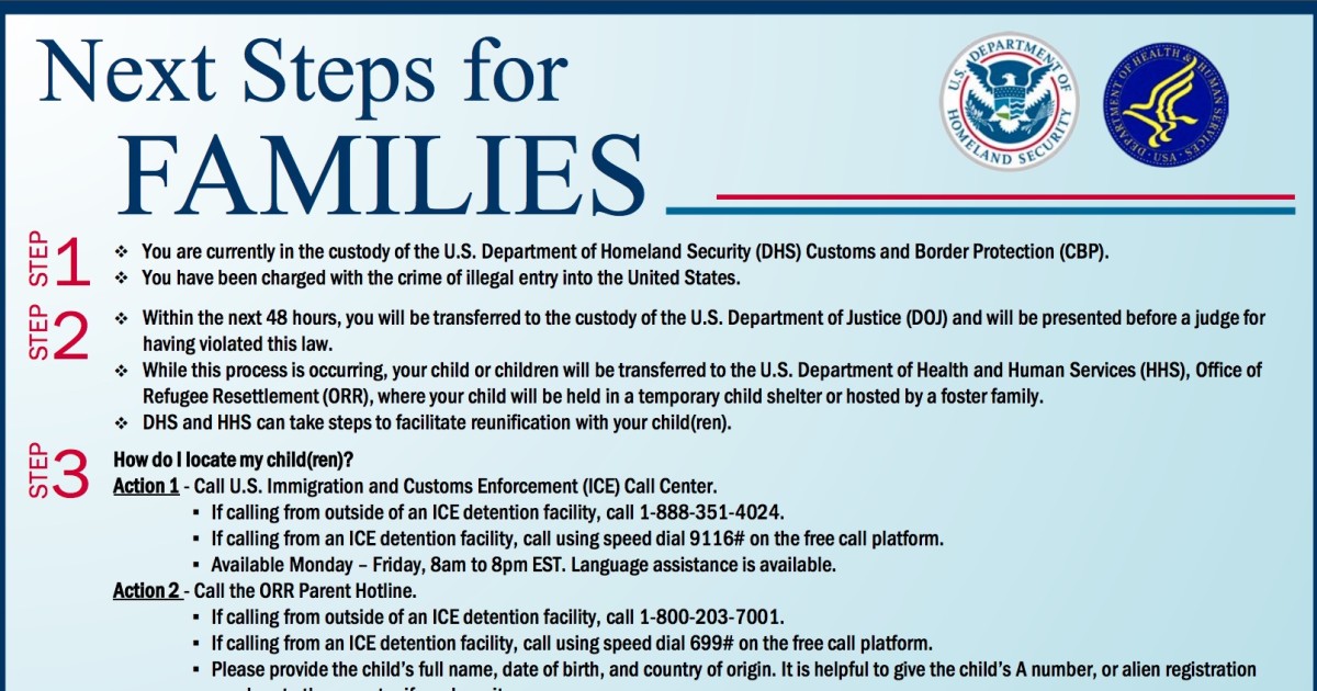 Why Can't the White House Figure Out Why It's Separating Families?