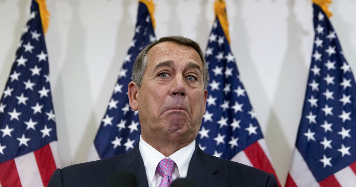 John Boehner Would Like to Wish You a Happy 4/20