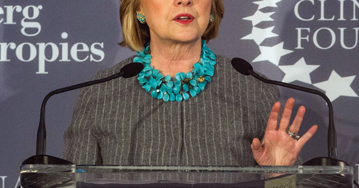 Clinton Denies 'Unique Circumstances' of Clinton Foundation While Secretary of State