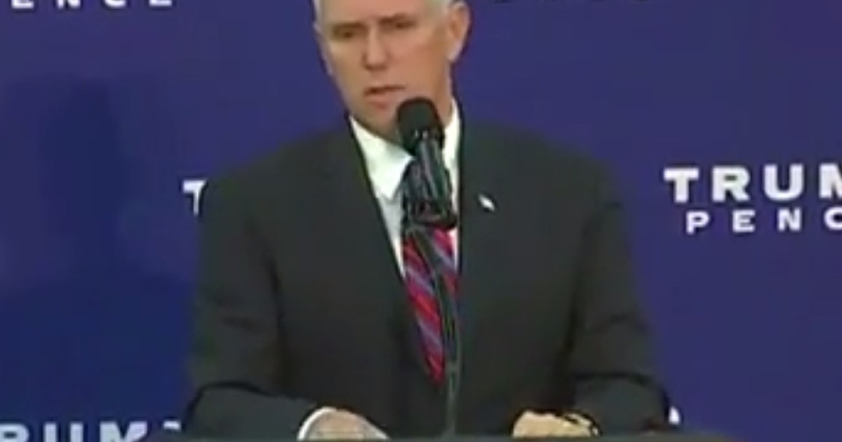Pence Rallies the Republican Troops in Western Pennsylvania