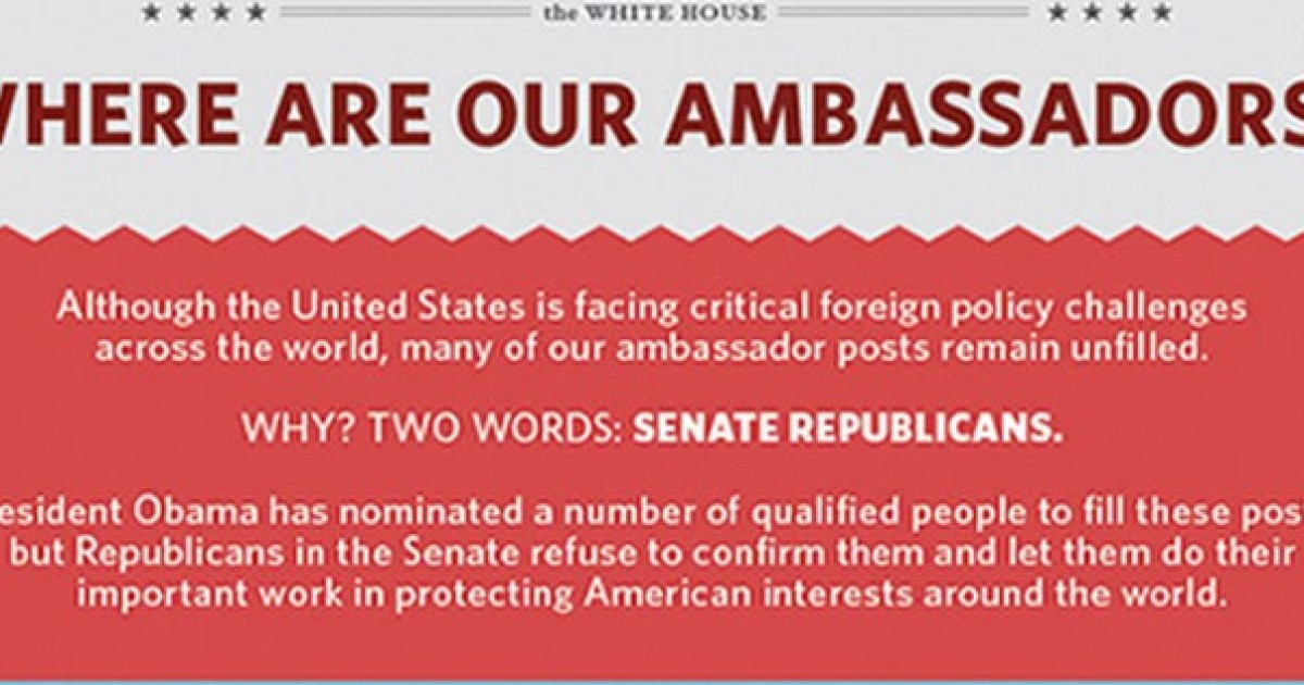 Susan Rice Accuses Republicans in Senate of Harming National Security
