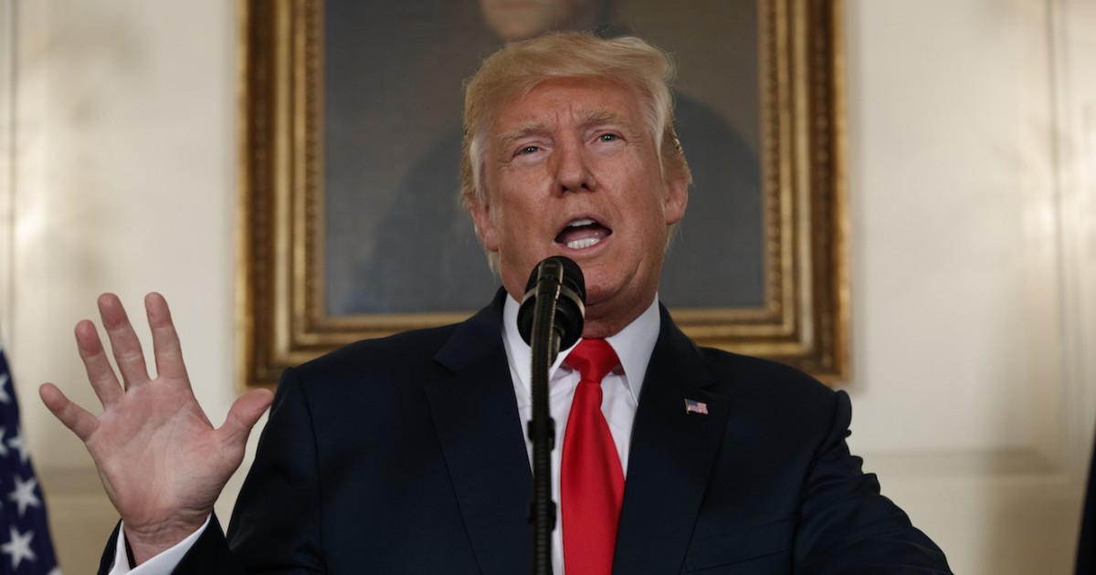 Trump Finally Rebukes KKK, Neo-Nazis, Racists Behind Charlottesville Violence