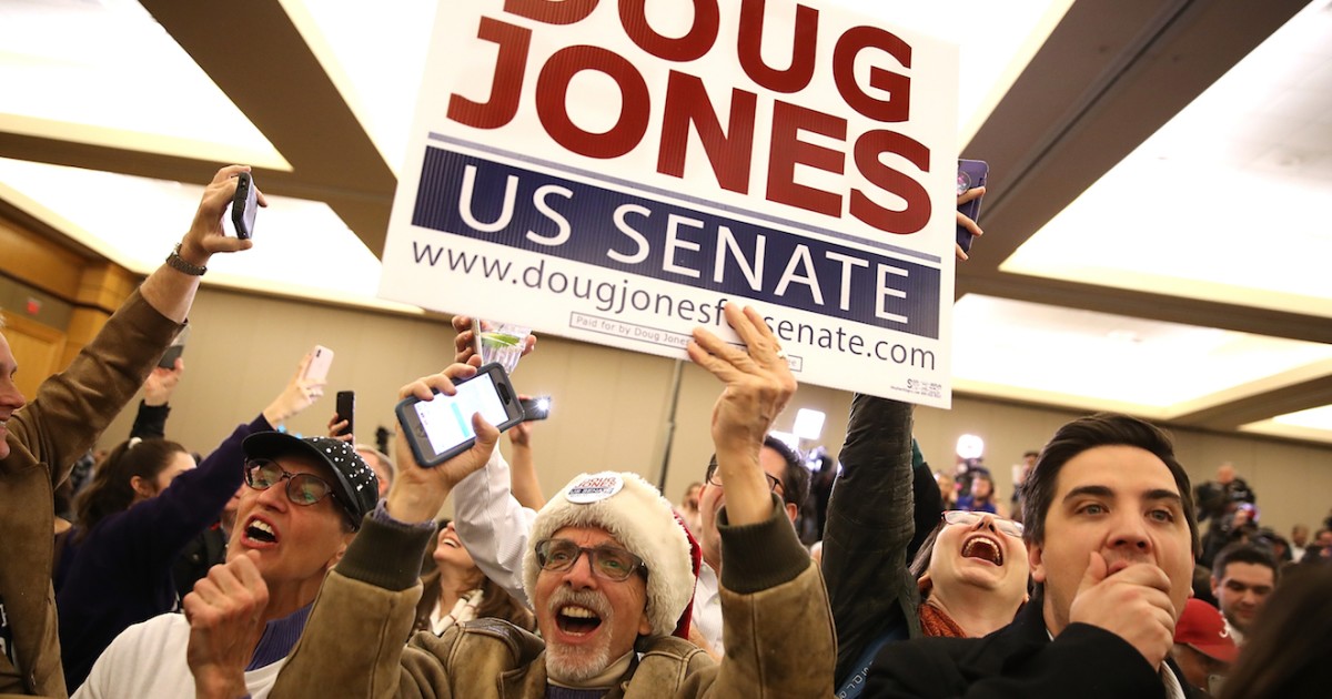 Doug Jones Earns the Upset Win in Alabama