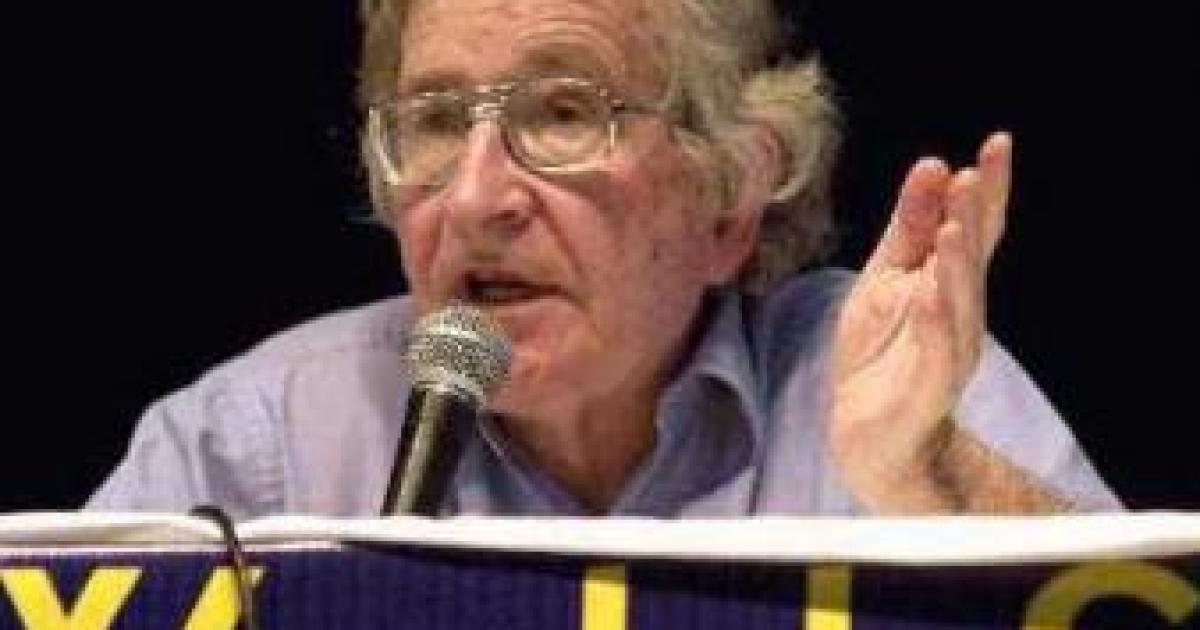 Noam Chomsky Weighs In on Bin Laden with Predictable Results