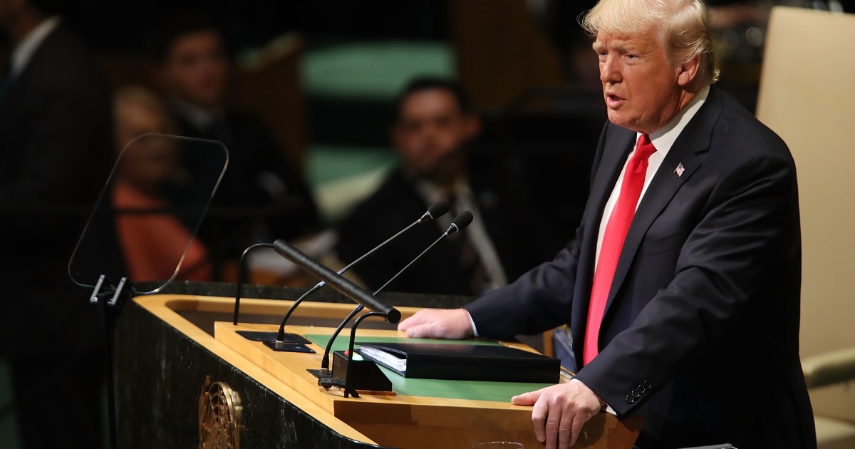 Trump Brags About Progress with North Korea in U.N. Speech