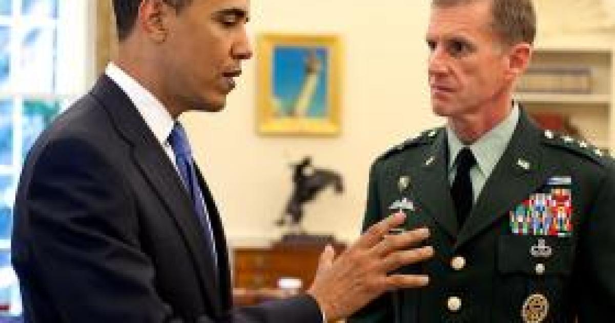 'Don't Blame McChrystal, Blame Obama'