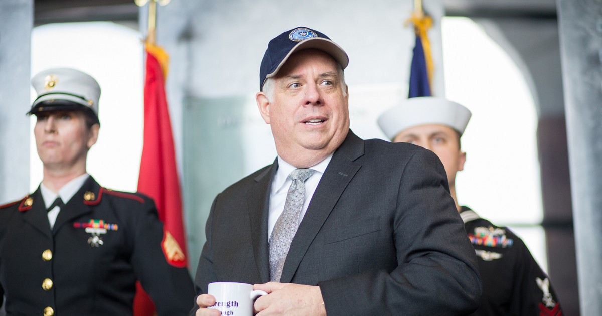 Larry Hogan Says He Doesn't Plan to Vote for Trump