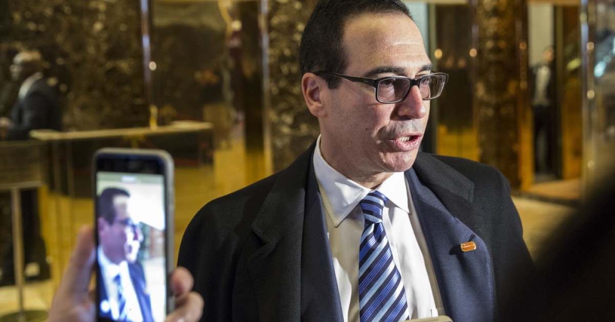 Trump Names Mnuchin for Treasury and Ross for Commerce
