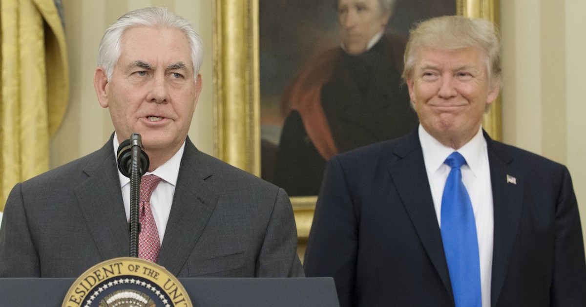 White House Watch: Rexit: It was business. And it was personal.