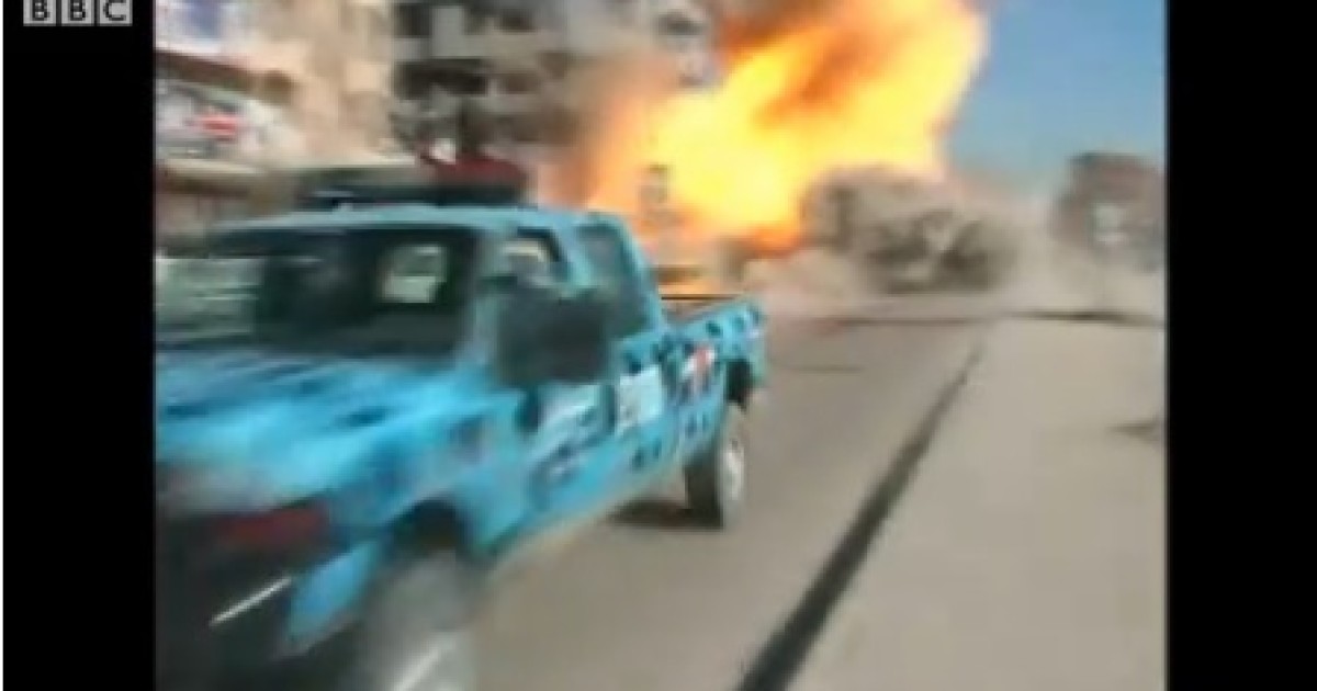 What an Exploding Bomb Looks Like