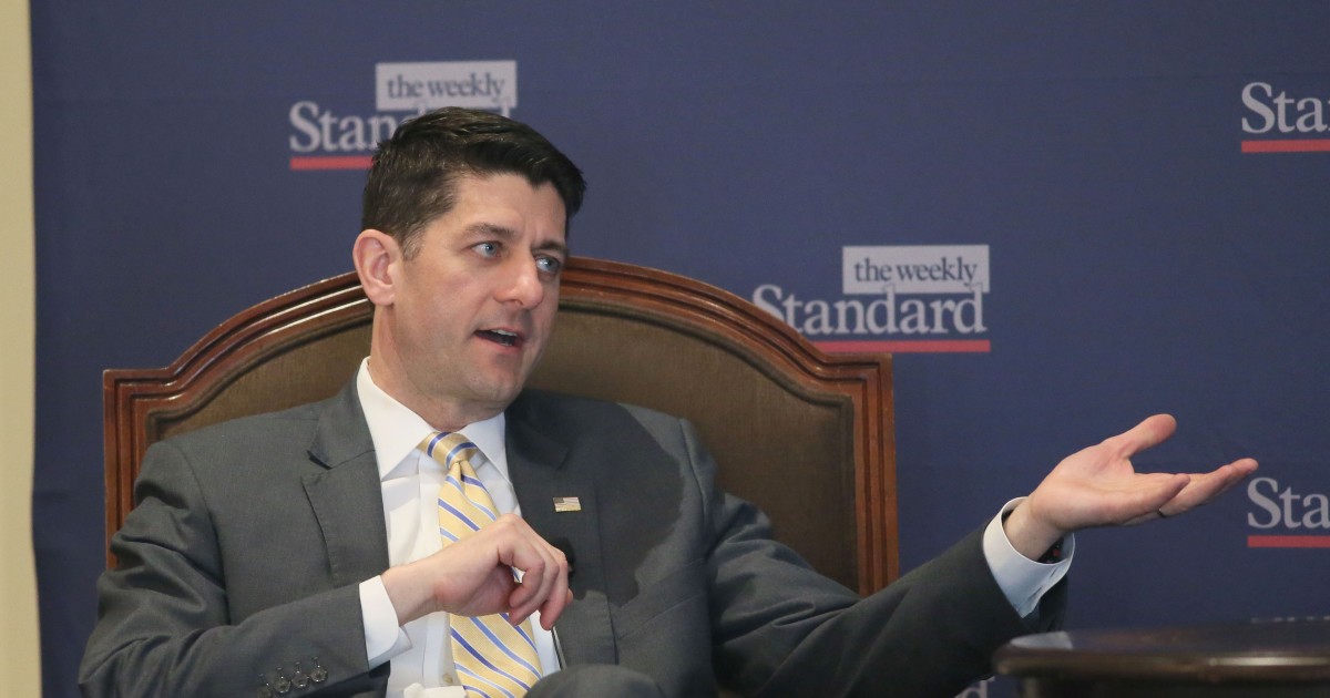 Paul Ryan Decries How Moral Relativism and Identity Politics Have Hurt Congress
