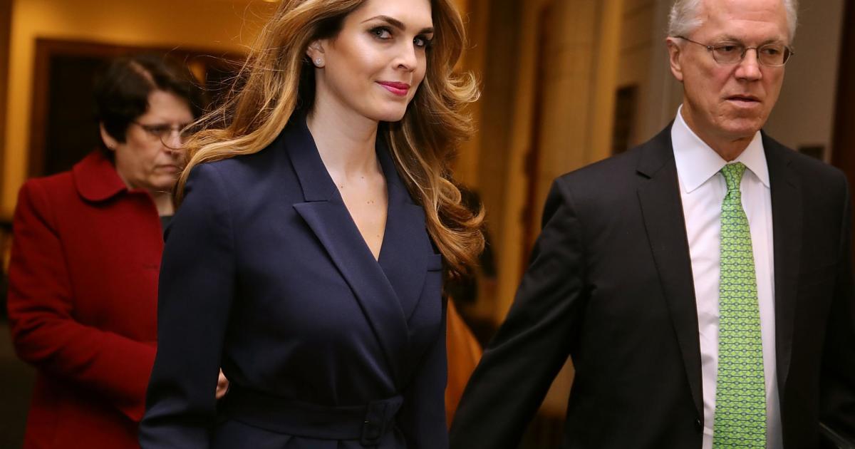 White House Watch: Hope Hicks? She Gone.