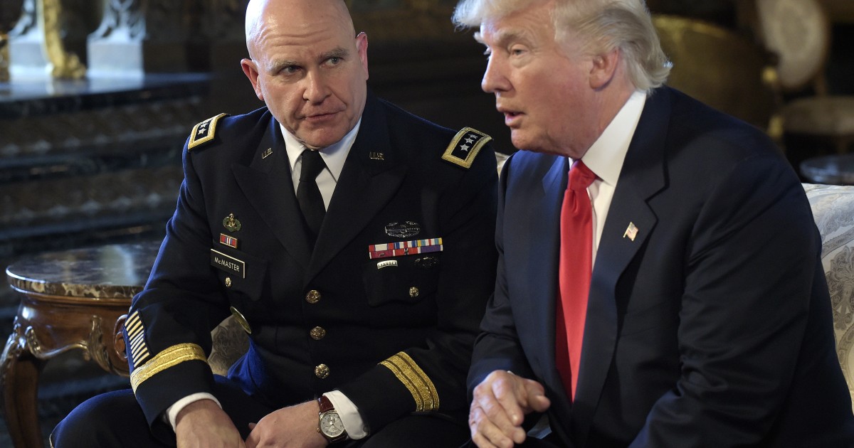 McMaster Interviewed CIA Operative to Replace Trump NSC Official