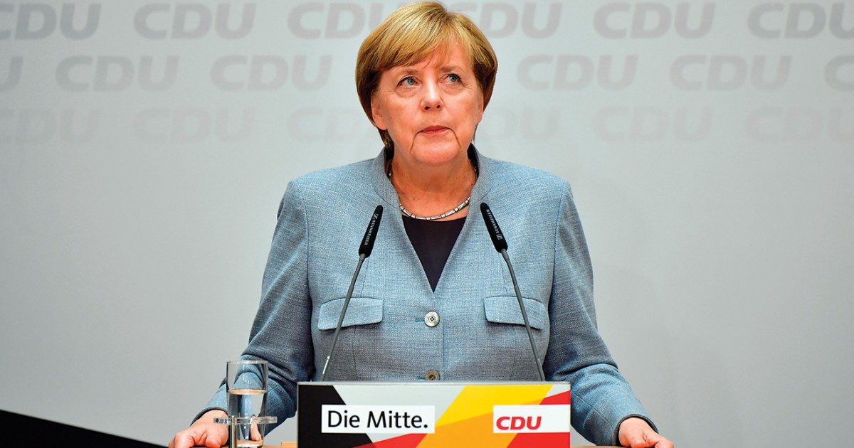The Germans Turn Right