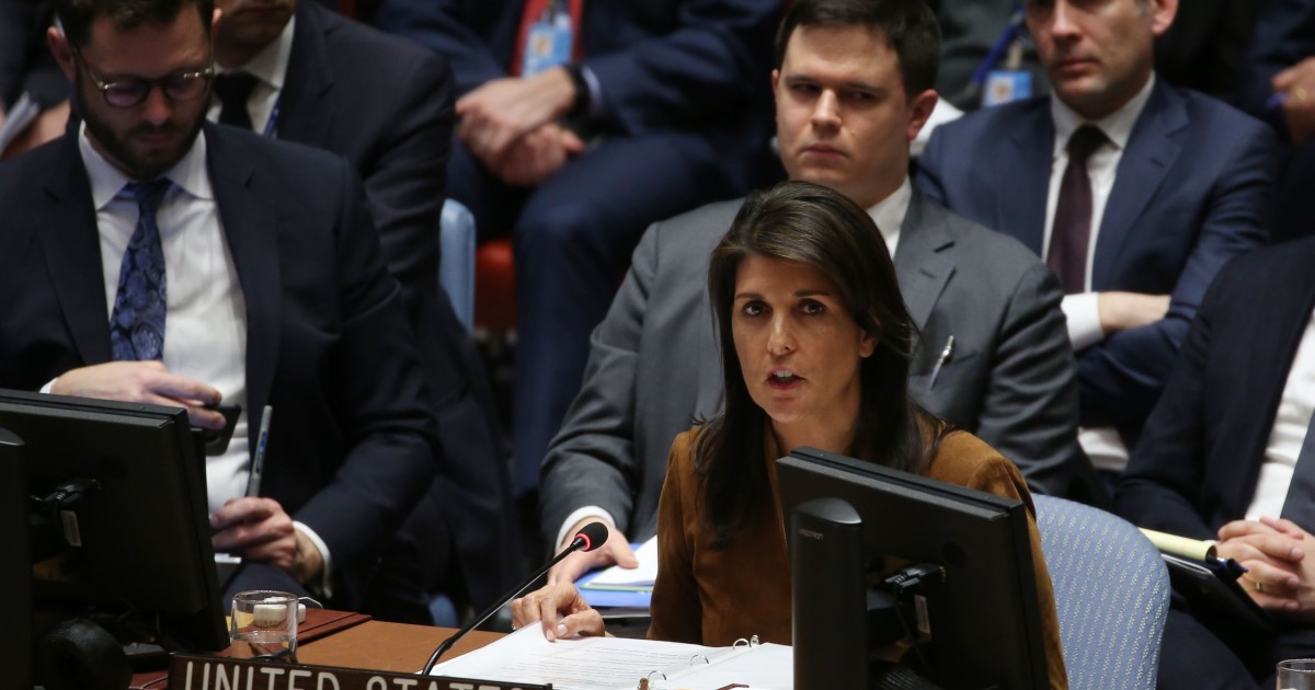 Haley: Russian Hands 'Covered in the Blood of Syrian Children'