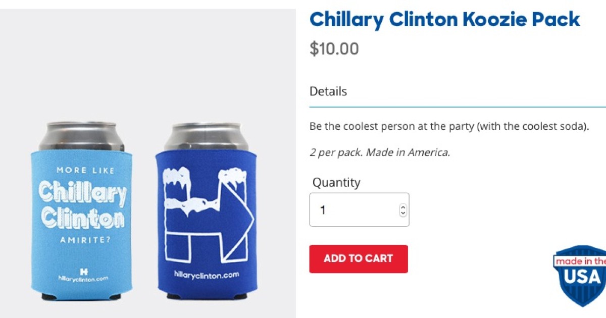 Clinton Campaign Uses 'Chillary'