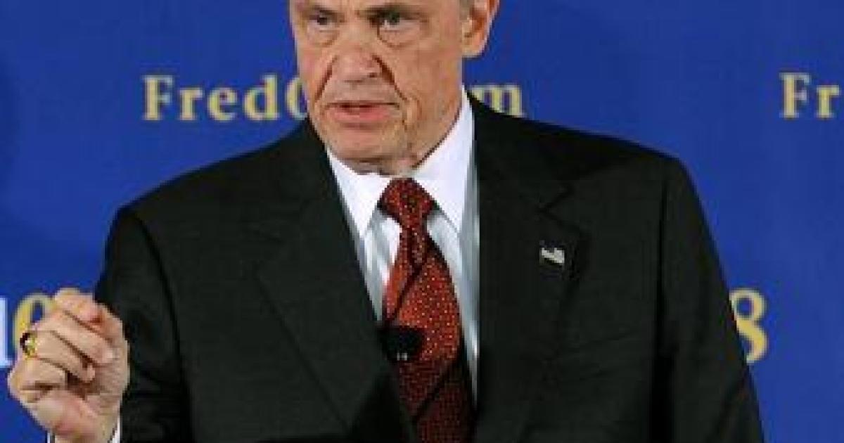 Fred Thompson to House GOP: "You Won," Now Move on to Next Fight