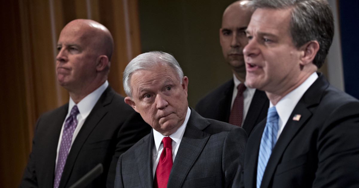 Justice Department Charges Pipe Bomb Suspect
