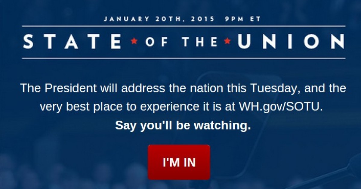 WH Subtly Encourages Americans to Ignore GOP State of the Union Response