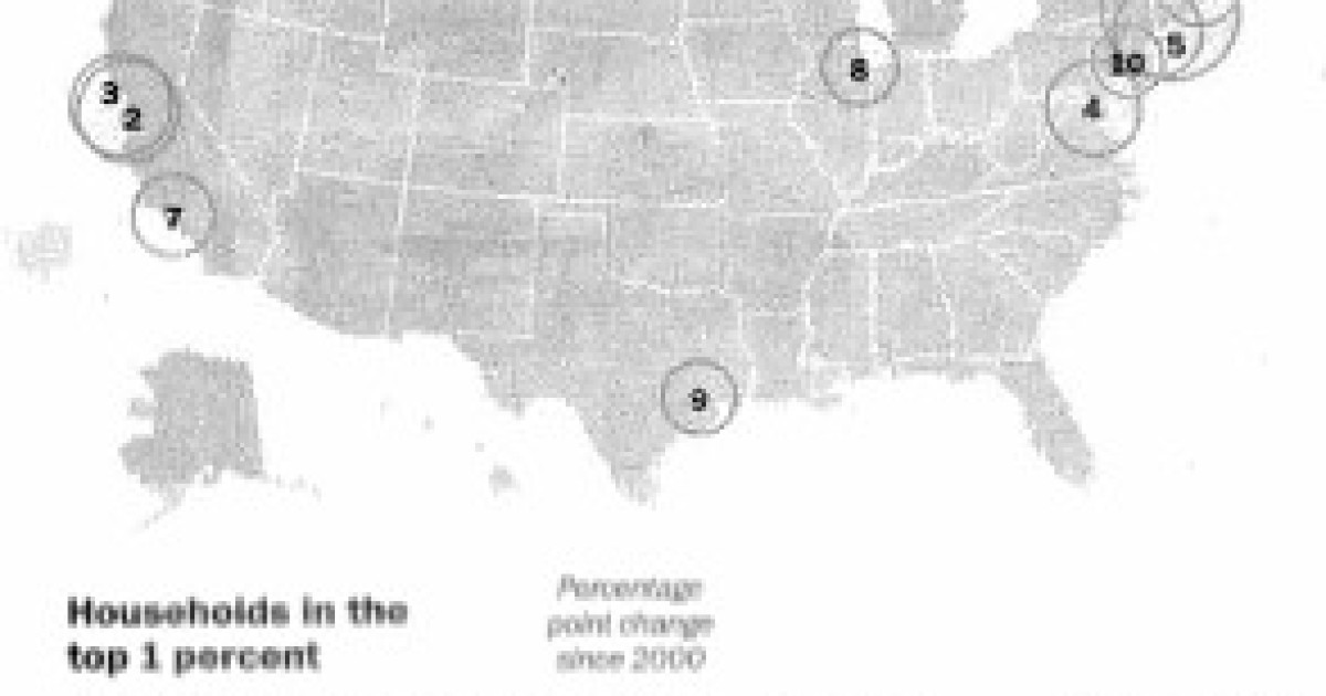 Washington, D.C. Surpasses New York, L.A. as Fastest Growing Region of Wealth