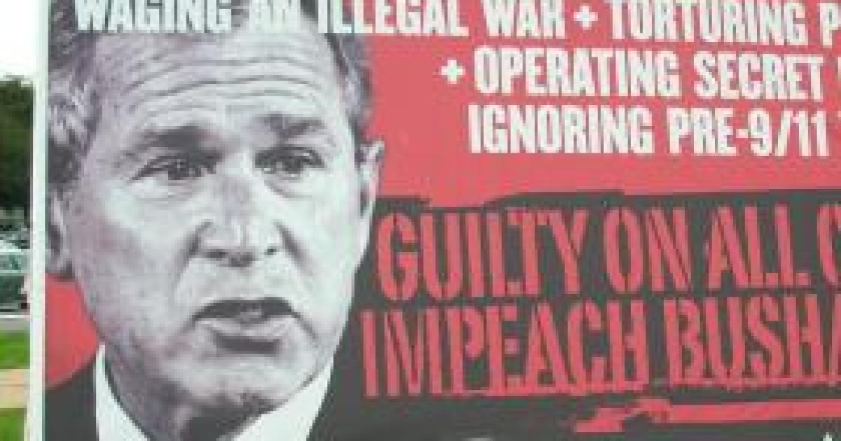 No, Mike Castle Didn't Vote to Impeach President Bush