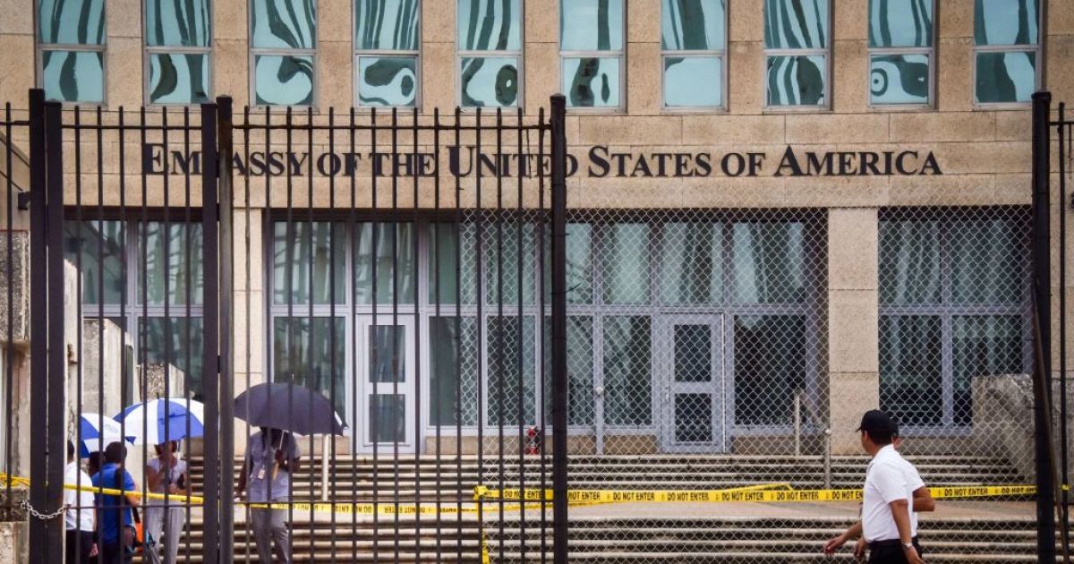 State Department Orders Half of Embassy Staff Out of Cuba