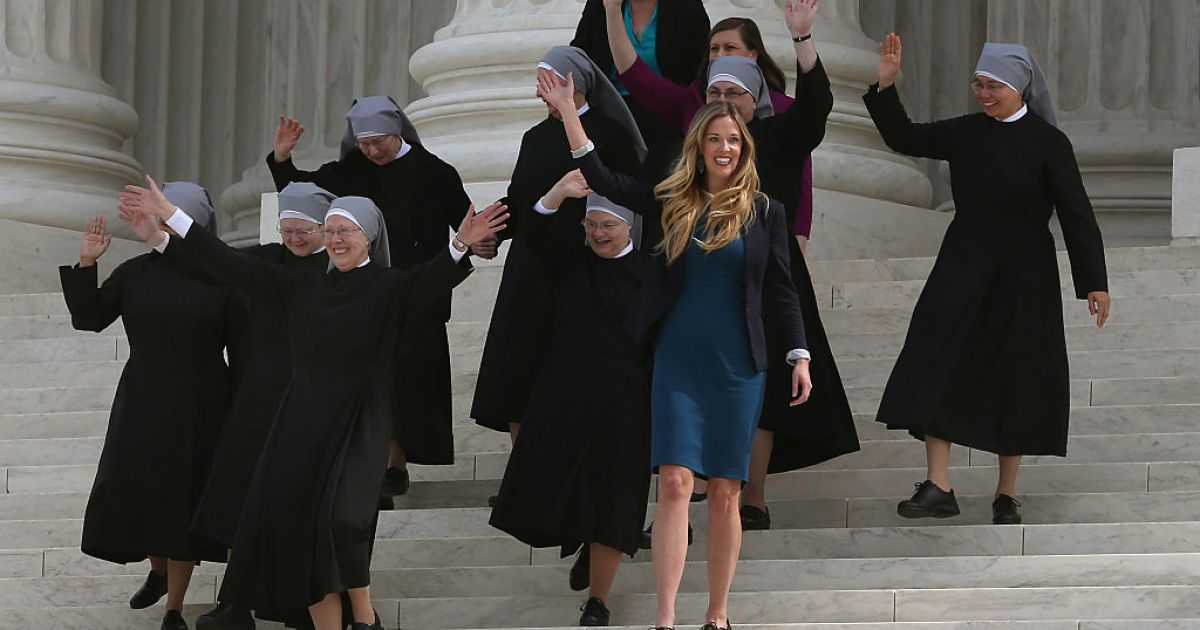 Little Sisters of the Poor Cheer Changes to Contraception Mandate
