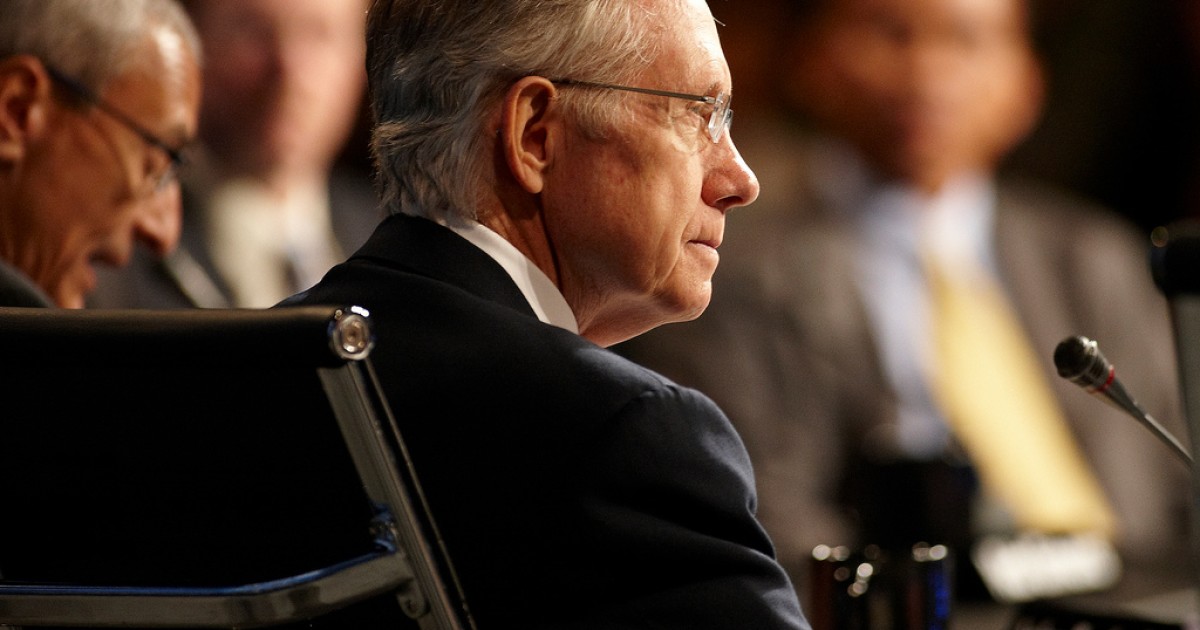 Reid: Ban Guns for Americans on Terror Watch List, But It's 'Foolishness' To Listen to Their Phone Calls
