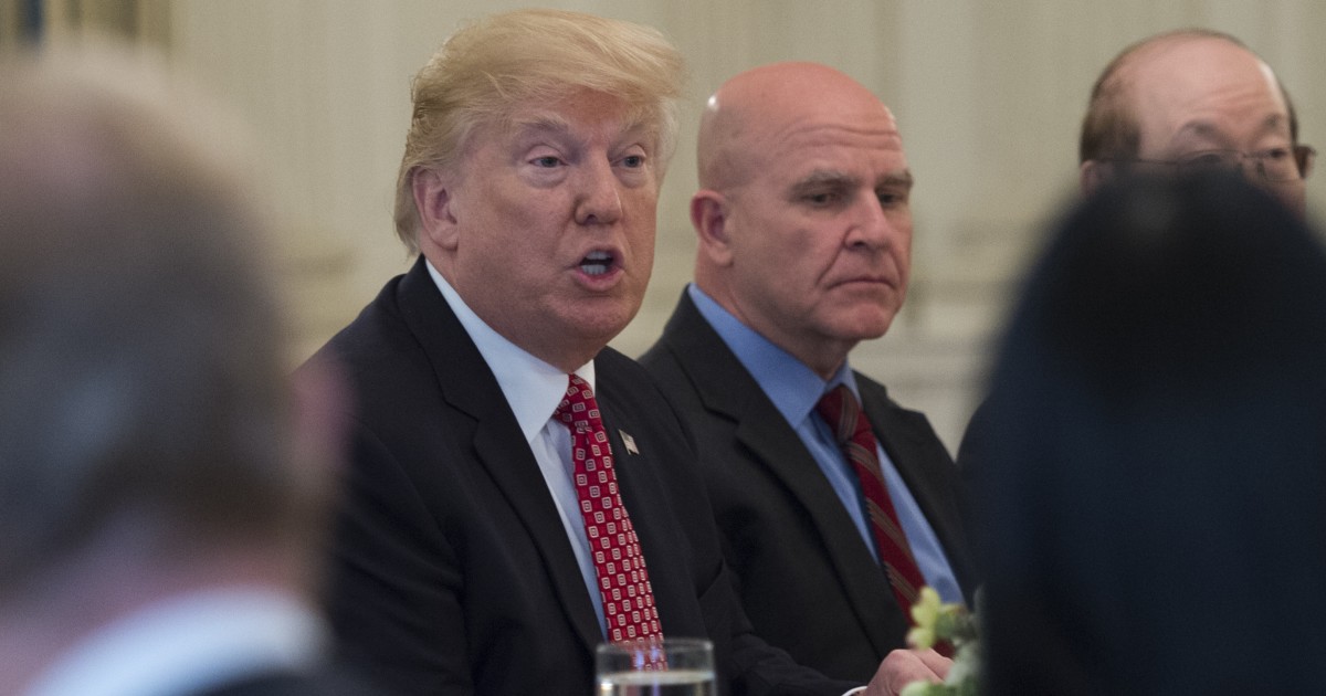 Is Trump Happy With McMaster, Or Isn't He?