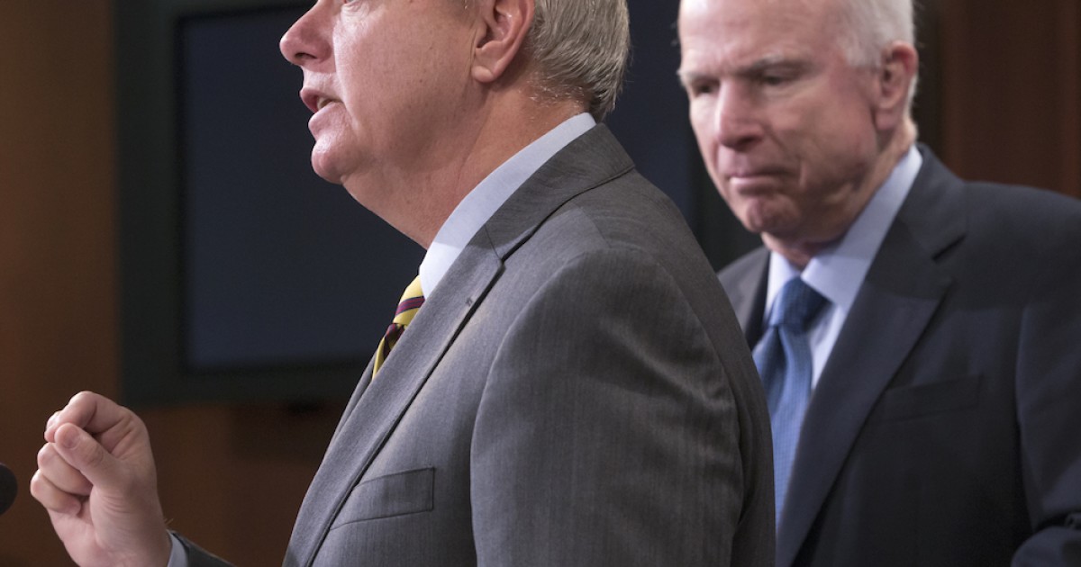 Senators McCain and Graham Make Renewed Push for Russia Sanctions