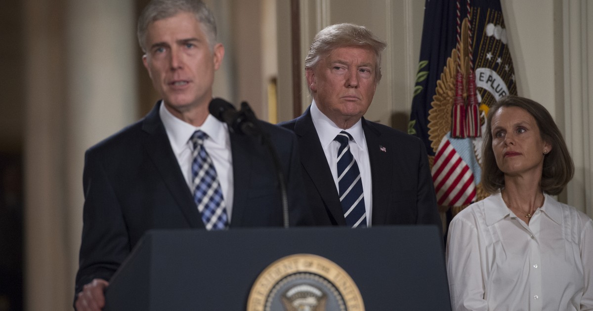 Trump Taps Gorsuch