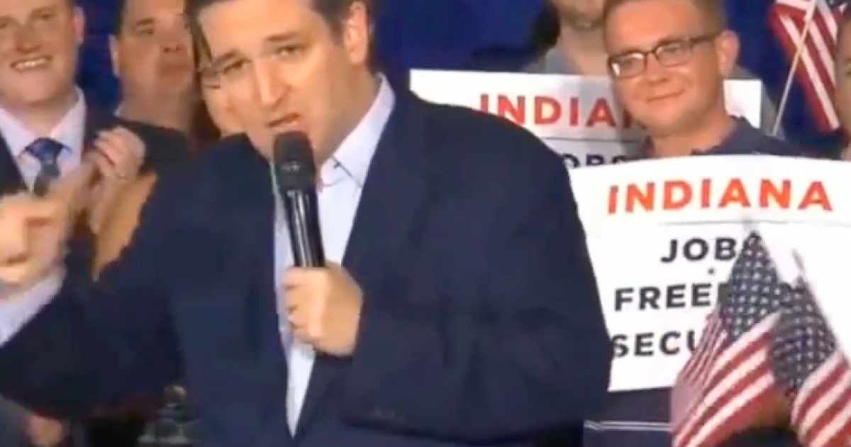 Cruz Hopes for Some More 'Indiana Nice'
