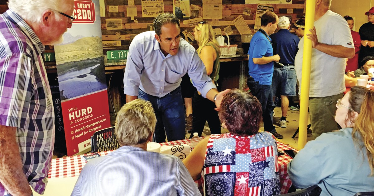 How Will Hurd Thrives in a Sprawling, Divided Texas District
