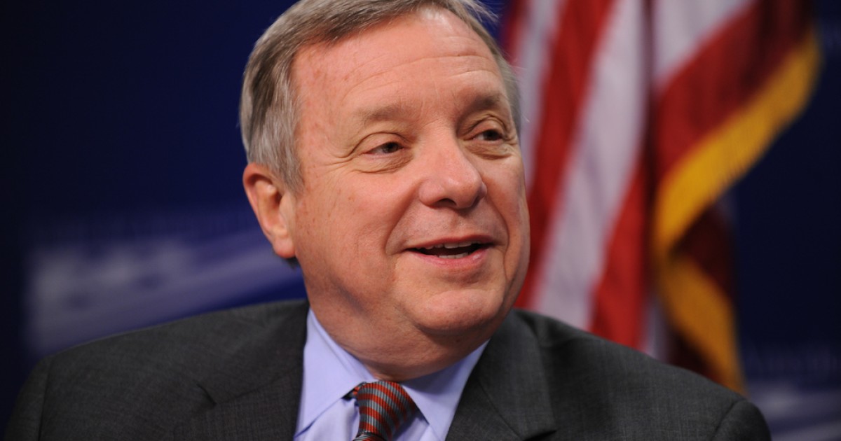 Durbin Endangering Senate Resolution Censuring United Nations, Pro-Israel Groups Charge