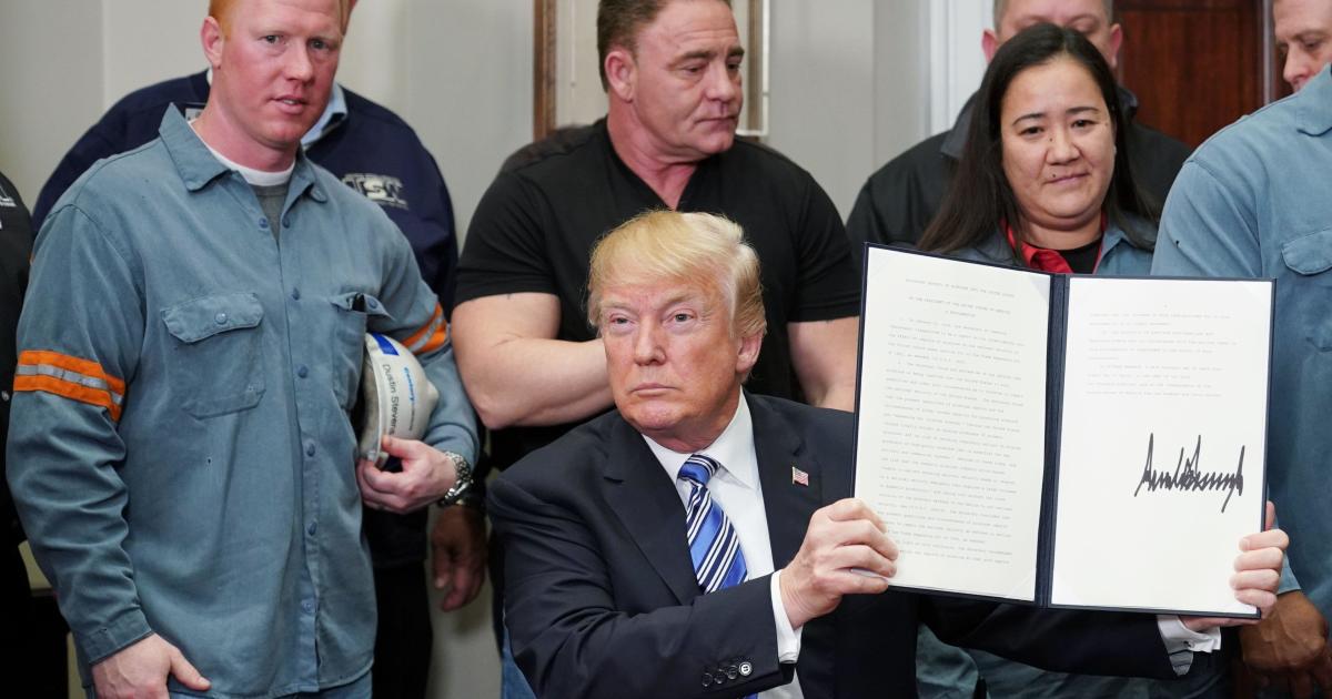 Trump Signs Tariffs
