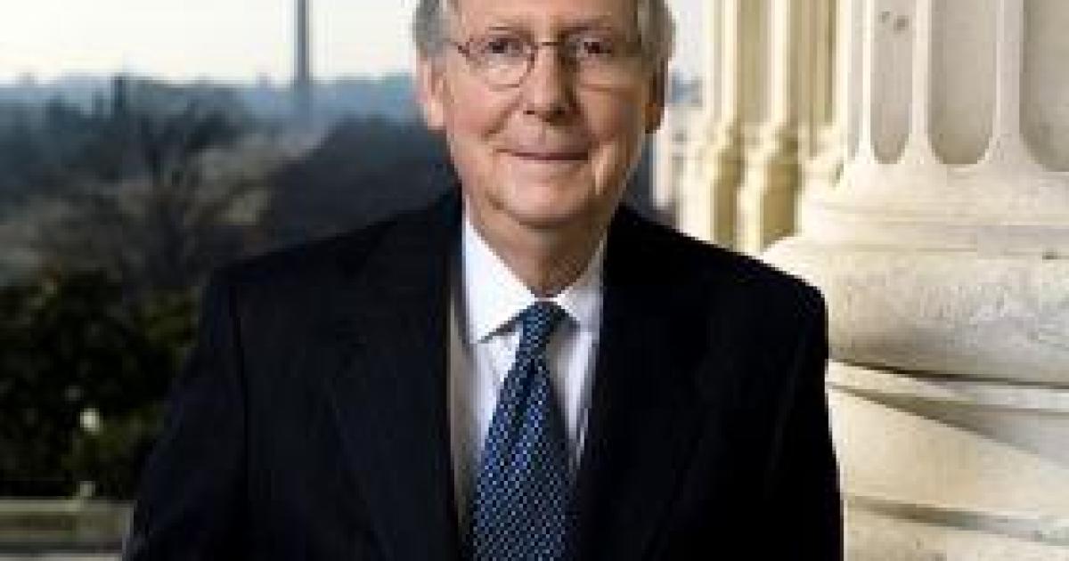 McConnell Endorses Earmark Ban
