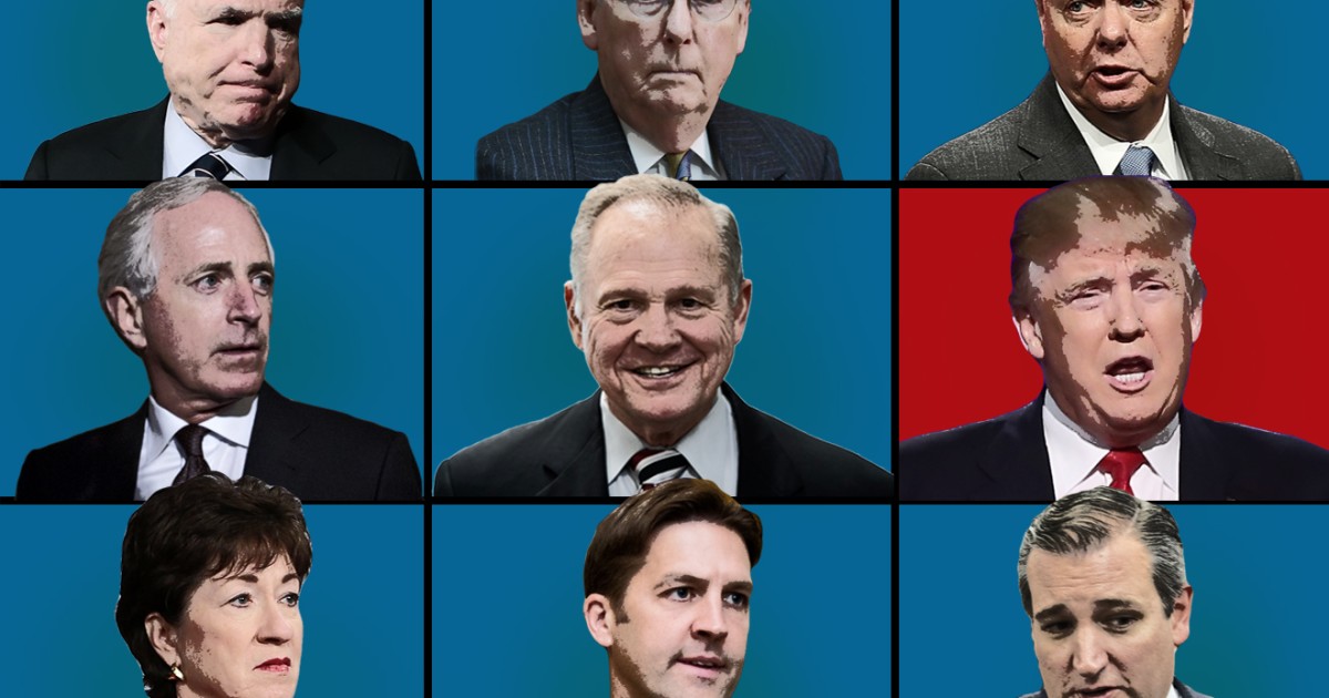 Blowback: How Trump's White House Is Bucking Republican Senators Over Roy Moore