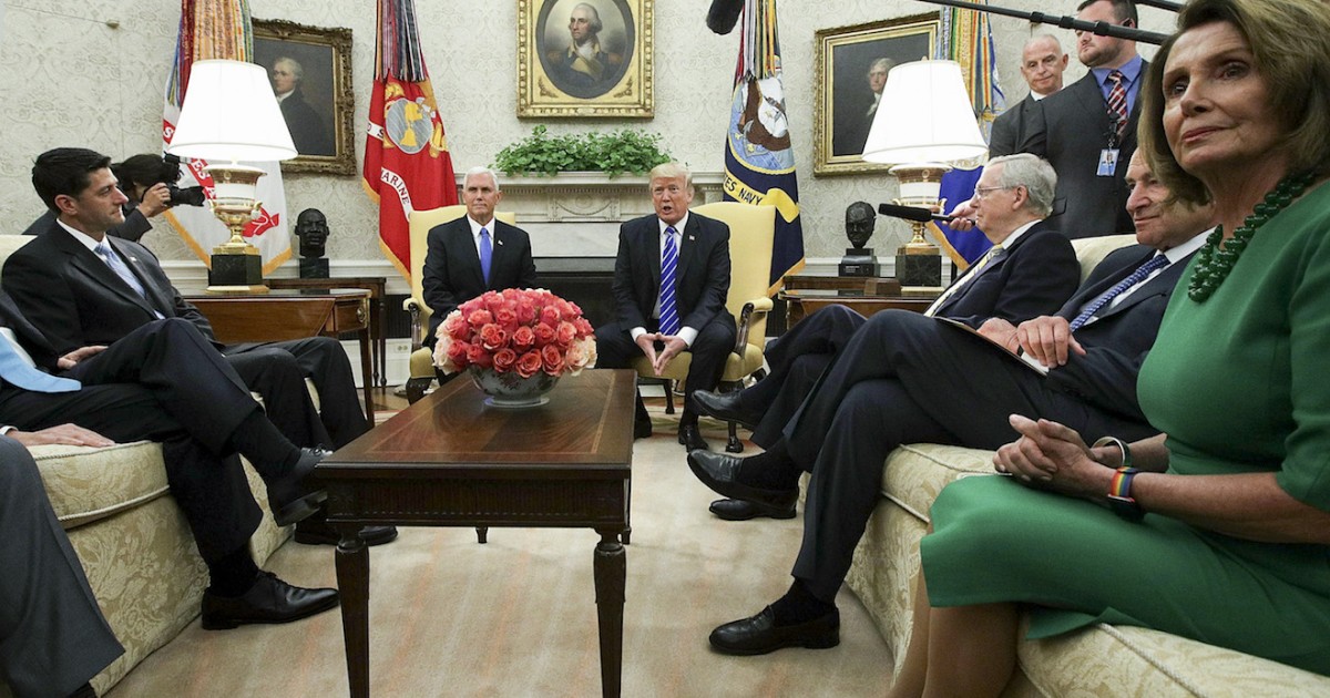 Trump Sides With Democrats on Debt Ceiling and Government Funding