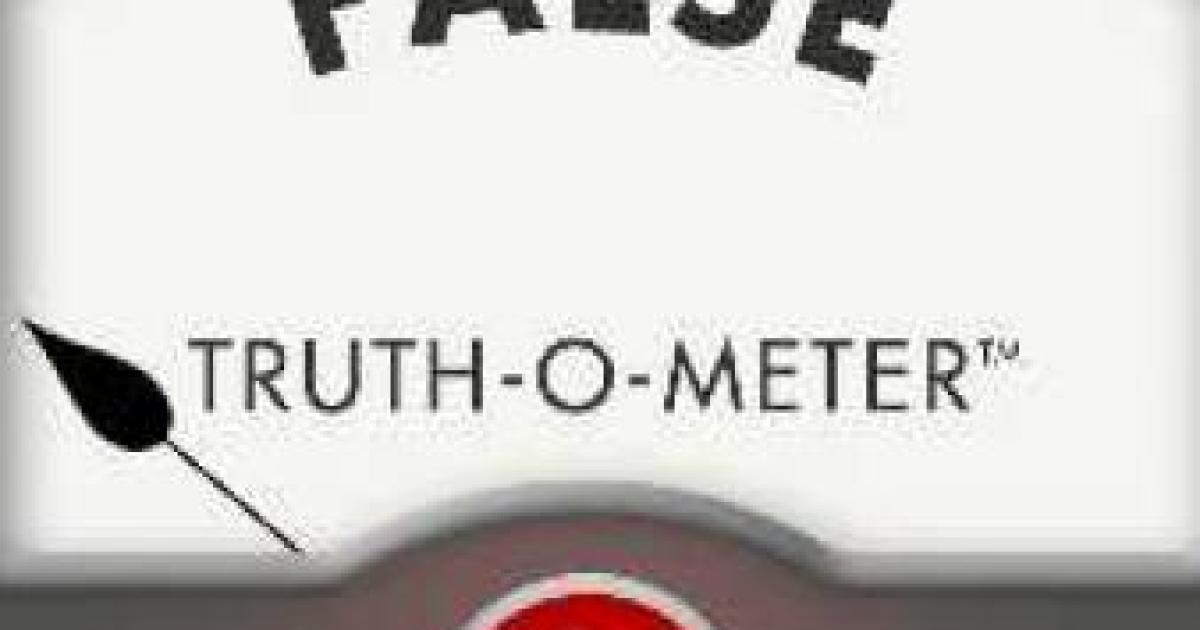 PolitiFact's 'Epic Fail'